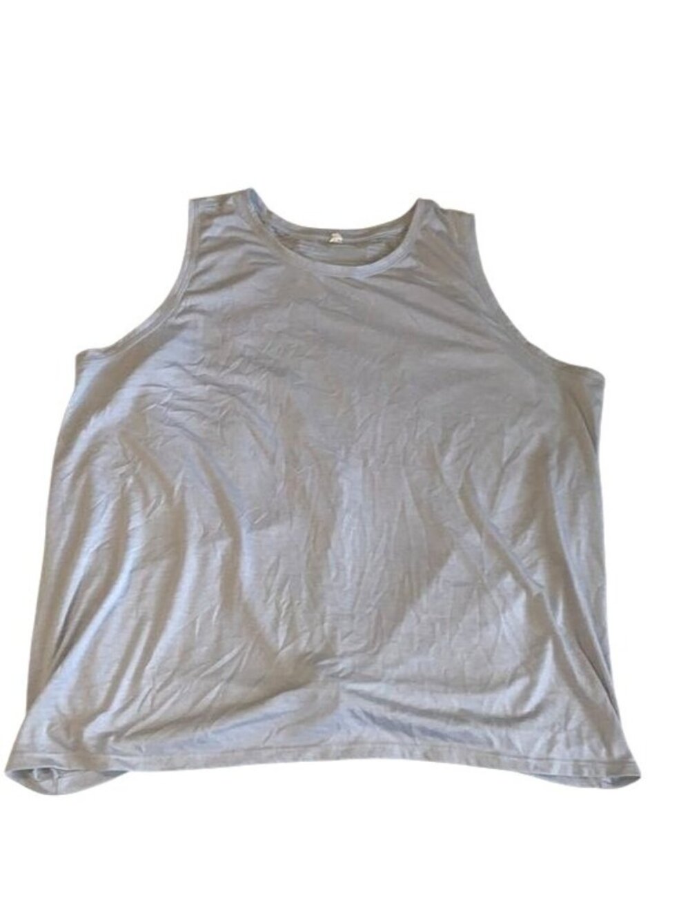 Old Navy Active Gray Sleeveless Tank Top With Twist Front Detail Womens Size XL